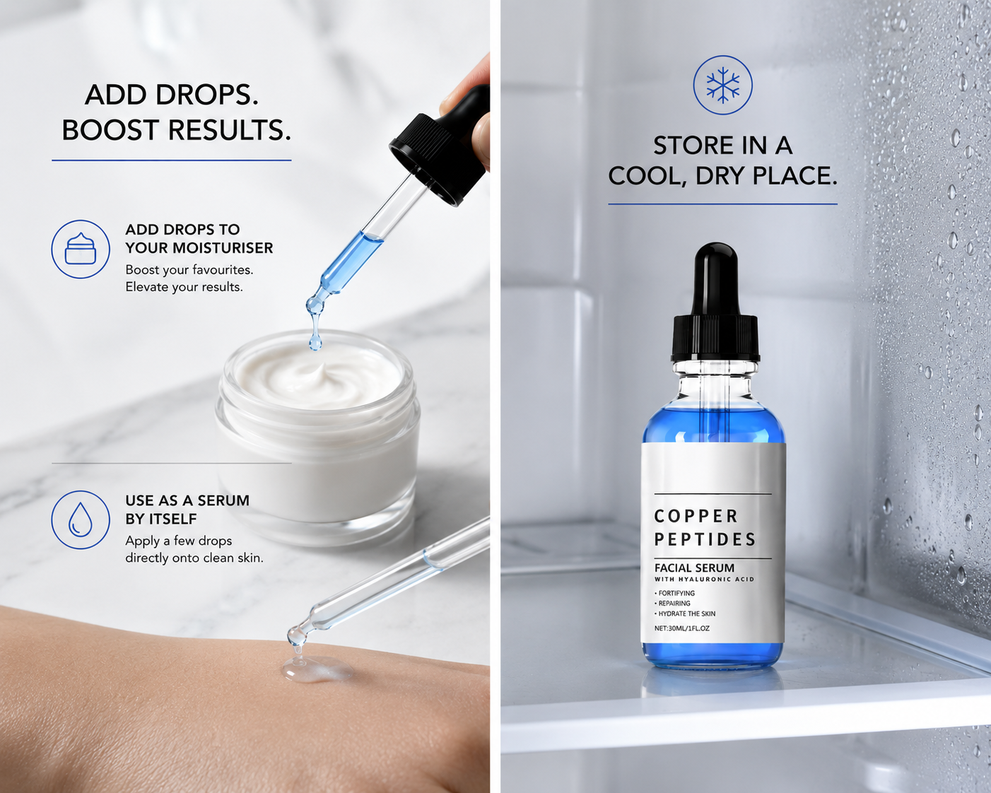 GHK-CU Peptide Face Serum 30ml